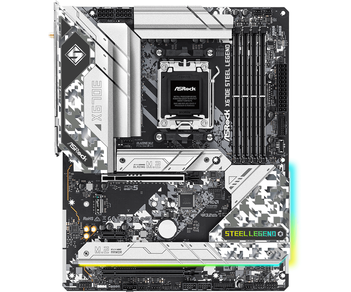 Материнская плата ASROCK X670E – обзор и цена X870E Atx Motherboard