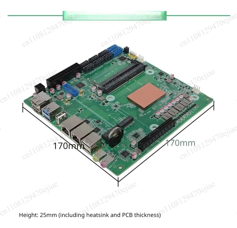 Материнская плата SZBOX NAS -  – обзор и цена Mini Itx Dual 2.5G Nas Motherboard